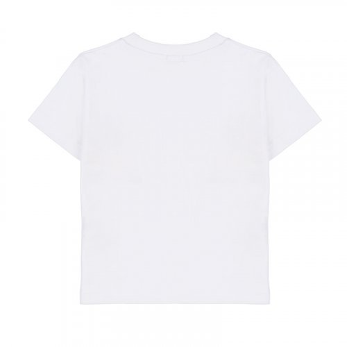 T-shirt con Taschino a Righe Gialla_4601