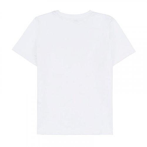 T-Shirt mit kurzen Ärmeln Weiß_5896
