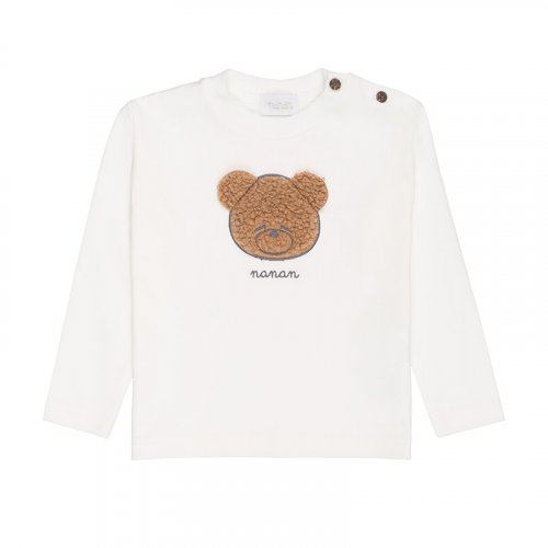 T-Shirt Panna C/Orso