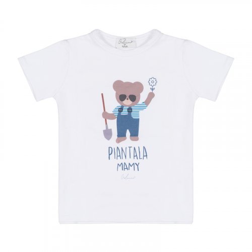 T-shirt 'Piantala Mamy' Bimbo Gio Lucini
