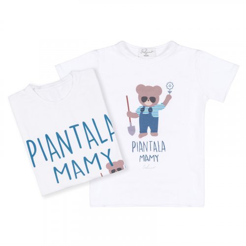 T-shirt 'Piantala Mamy' Bimbo Gio Lucini_899