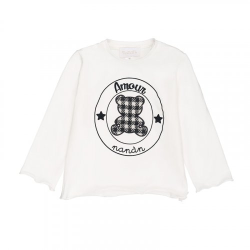 T-Shirt with Bear and Stars