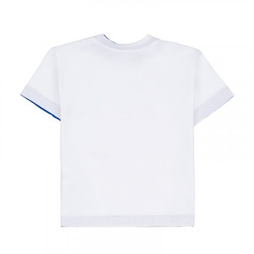 T-shirt avec poche blanche_7724