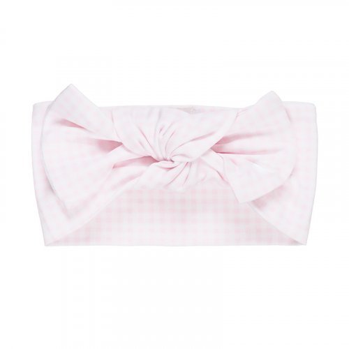 Tartan Headband with Bow_4863