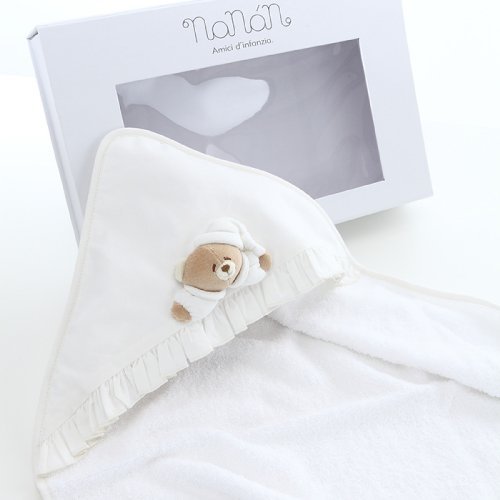 Tato newborn bathrobe cream colored_411