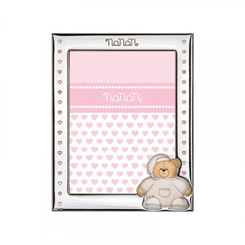 Tato pink silver frame