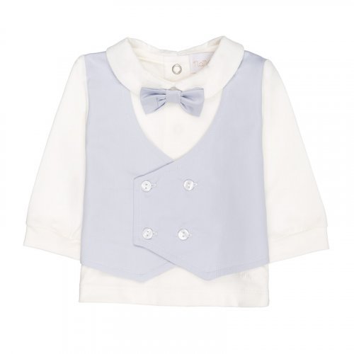 Tutina due pezzi c/gilet e papillon