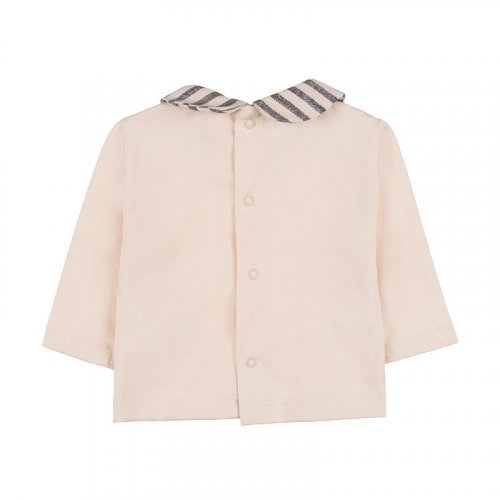 Two-piece babygro with bow tie and suspenders_12408