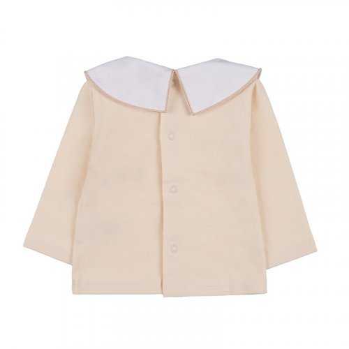 Two-piece babygro with collar_12278