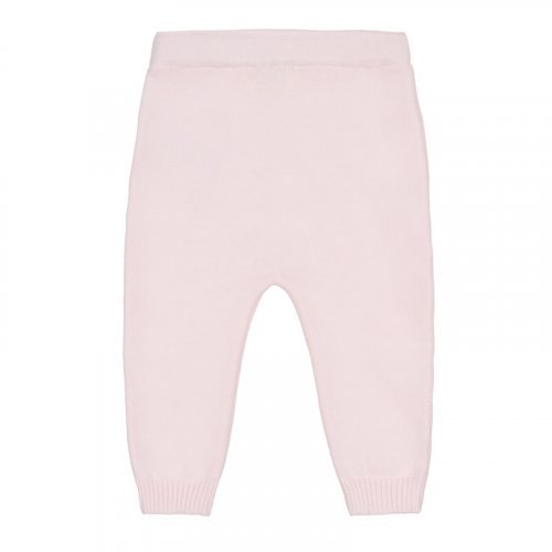 Two-piece babygro with pink bow_7927