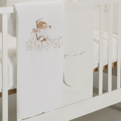 White Baby Carriage Dadini Blanket_8932