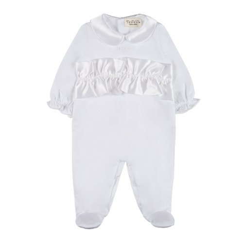 White babygro with frappa
