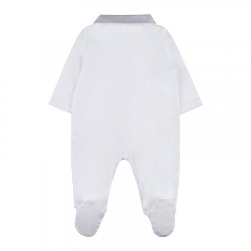 White open front babygro_9065