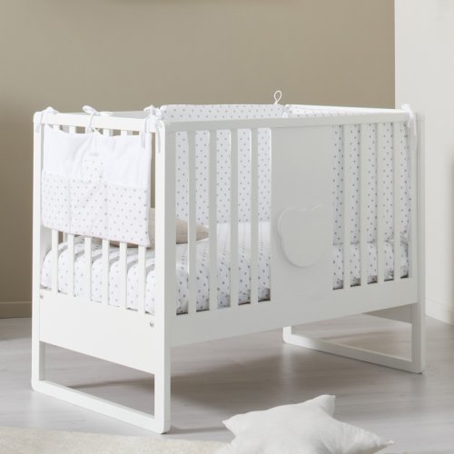 White "DADINI" bed