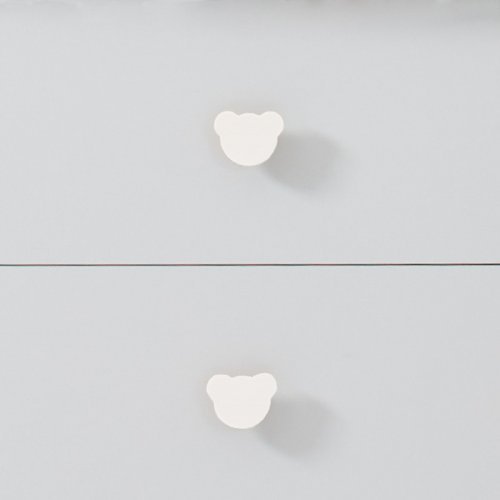 White bear pommels for bath and chest of drawers of NANAN STUDIO line_2845