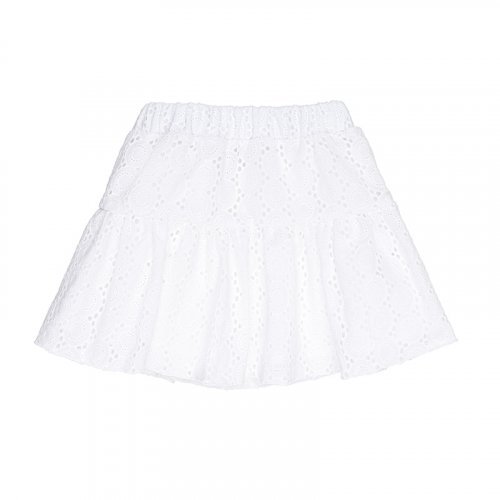 White broderie anglaise skirt_8231