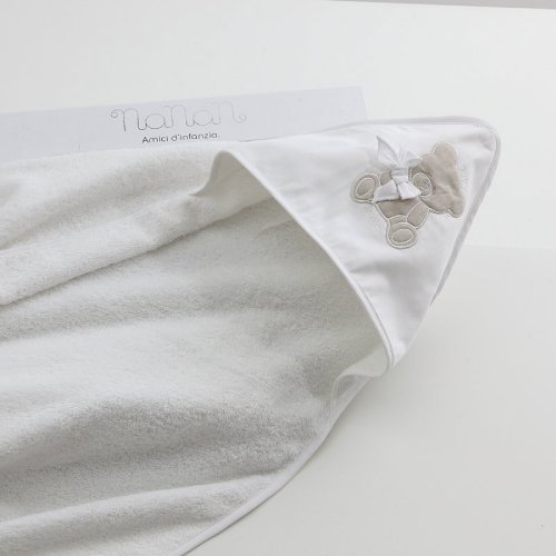 White Coccolo Newborn Bathrobe