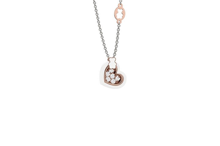 White heart pendant_7214