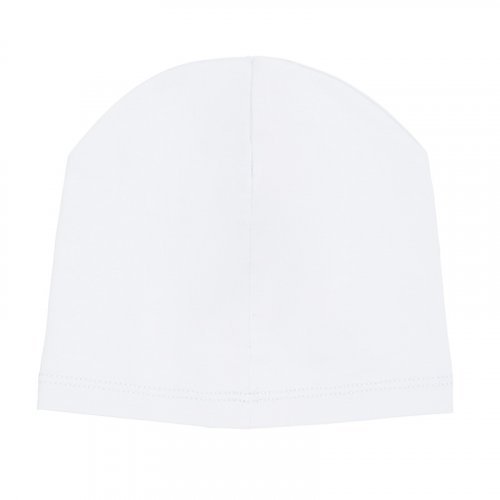White Jersey Hat with Teddy_4405