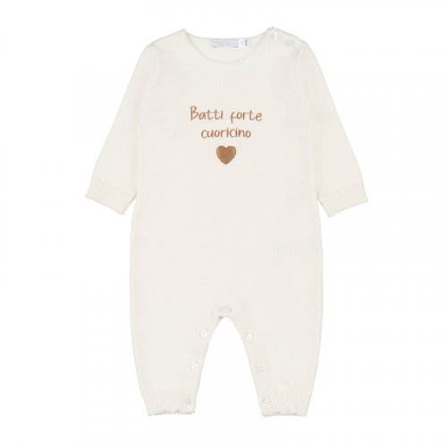 White Knitted Babygro_4330
