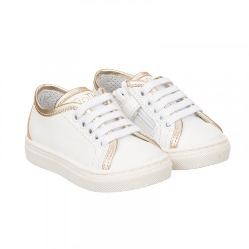 White leather shoes_8386