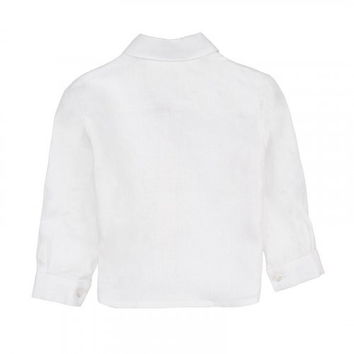 White linen shirt_7680