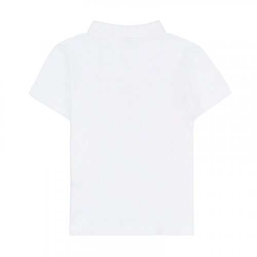 White Polo with Short Sleeve_5883