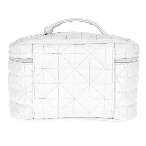 White Quilted Beautycase_868