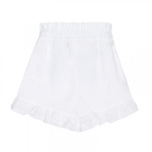 White shorts with blue bow_8351