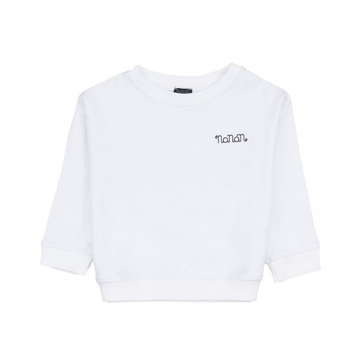 White sweatshirt with Long Sleeve