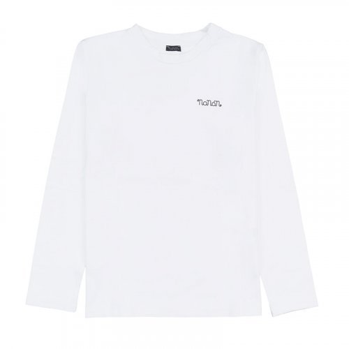 White T-shirt with long Sleeve