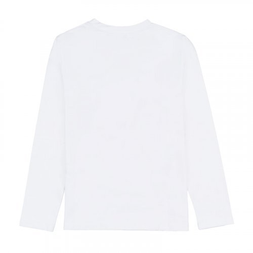 White T-shirt with long Sleeve_5902