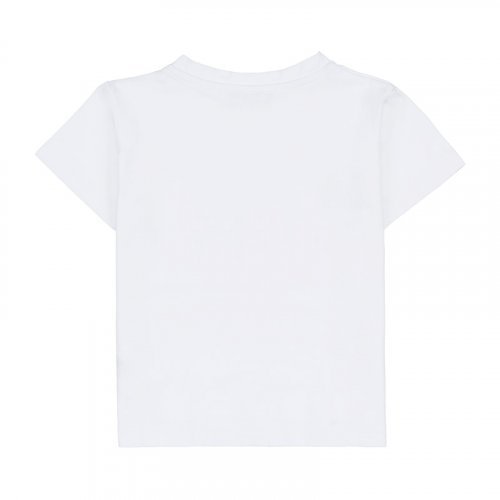 White T-shirt with short Sleeve_5893
