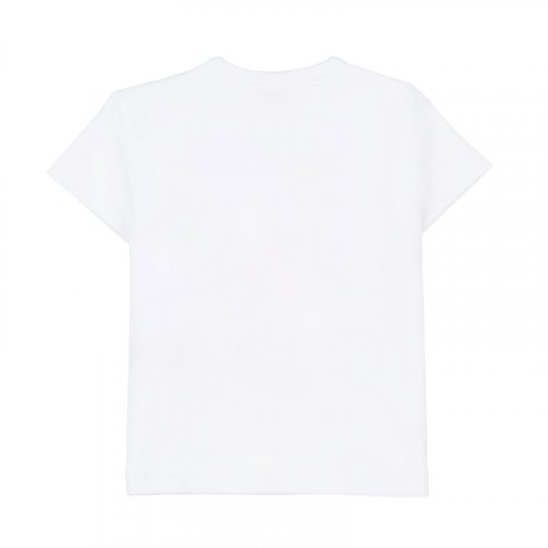 White T-shirt with Teddy_4874