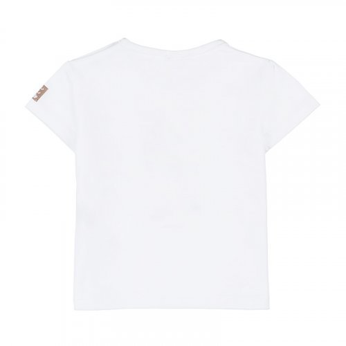 White T-shirt with Teddy_4259