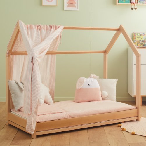 Wooden Montessori bed_2844