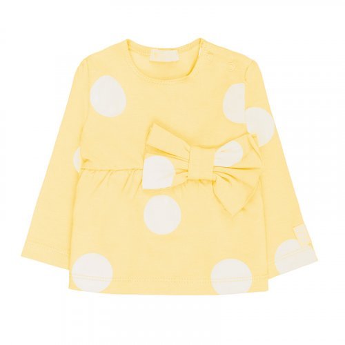 Yellow Polka Dotted 2 Pieces Babygro_5045