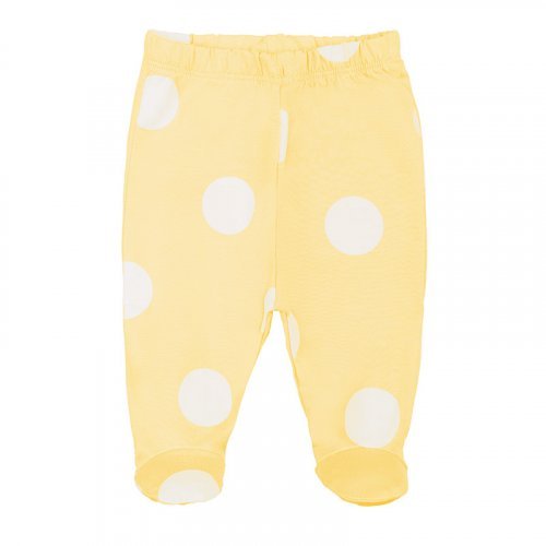 Yellow Polka Dotted 2 Pieces Babygro_5046