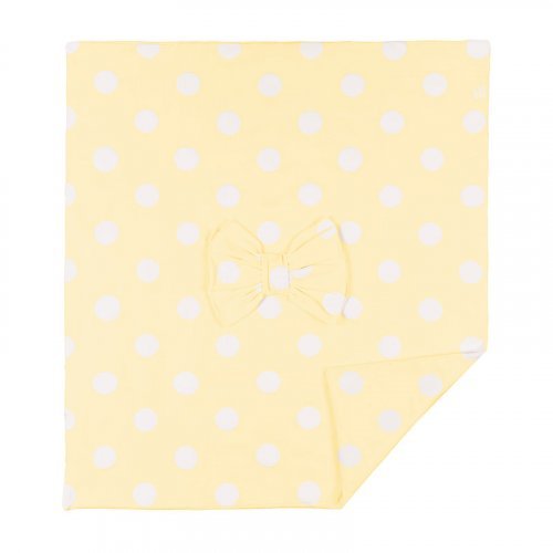 Yellow Polka Dotted Blanket_4786