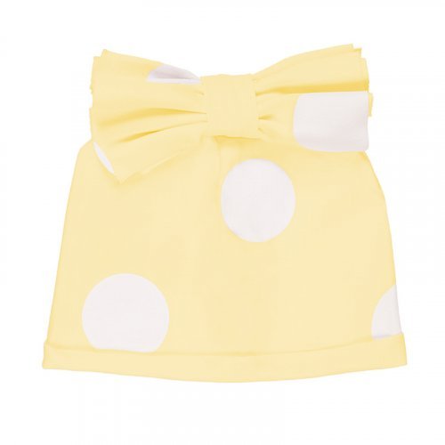 Yellow Polka Dotted Hat
