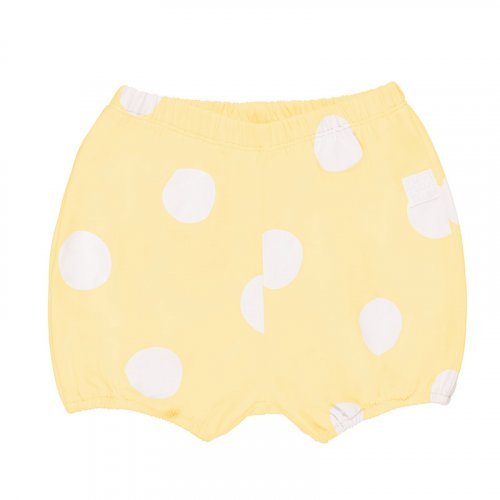 Yellow Polka Dotted Shorts
