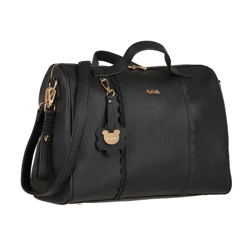 Sac de promenade avec matelas a langer noir