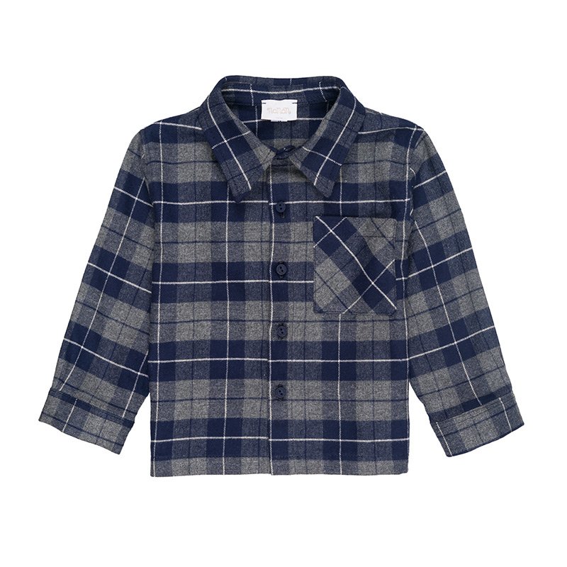 Camicione scozzese sales