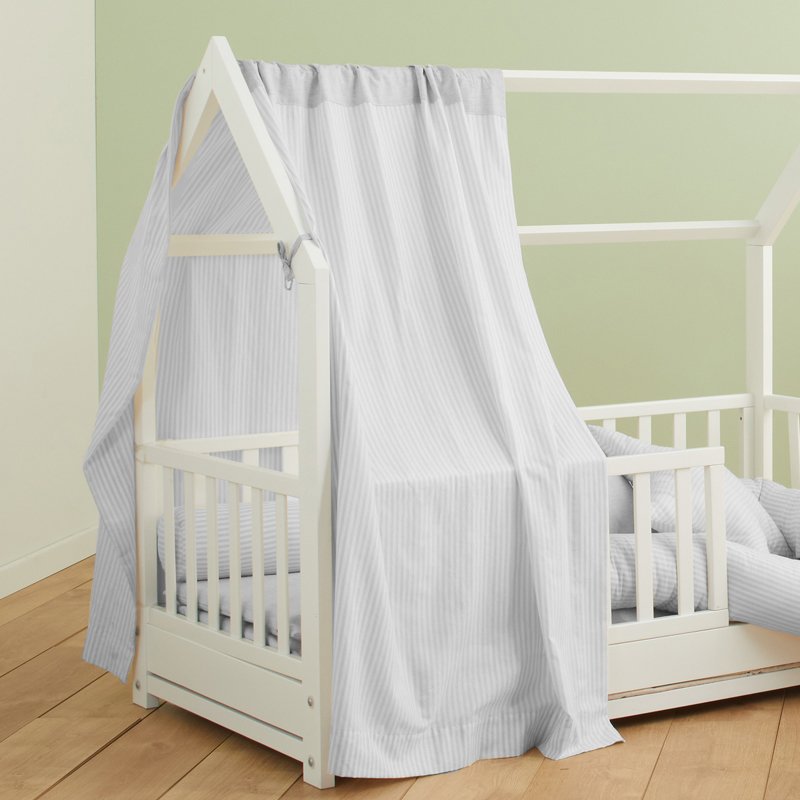 Letto Montessori bianco. - Consegna gratuita