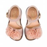 Sandale avec des Fleurs Roses_5803