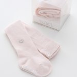 Stocking girl pink with little strass heart_3213