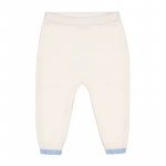 2PCS romper lightblue knitted with collar_7510
