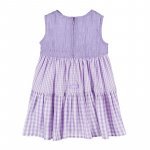 3 Flounces Lilac Dress_4751