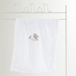 Light Blue Baby Carriage Palloncino Blanket_527