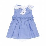 Abito a body con petali_7987
